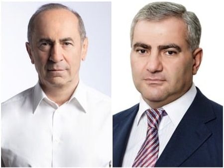 Роберт Кочарян поздравил Самвела Карапетяна с 60-летием